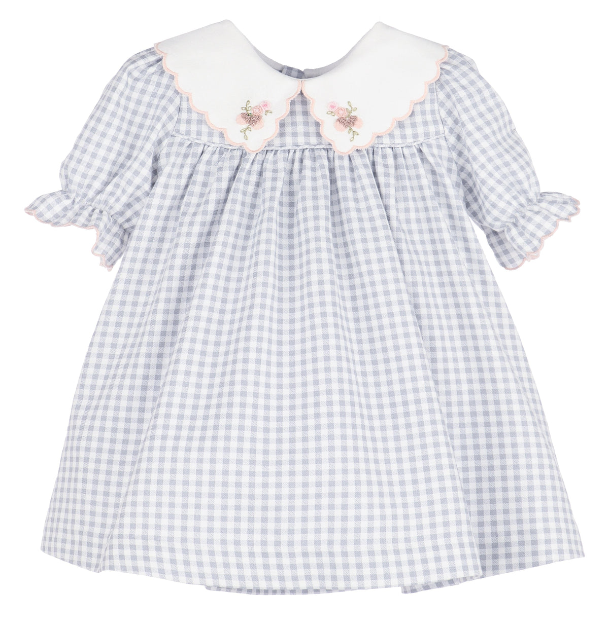 Casero & Associates Acorn Miller Dress, Blue - Little Miss Muffin Children & Home