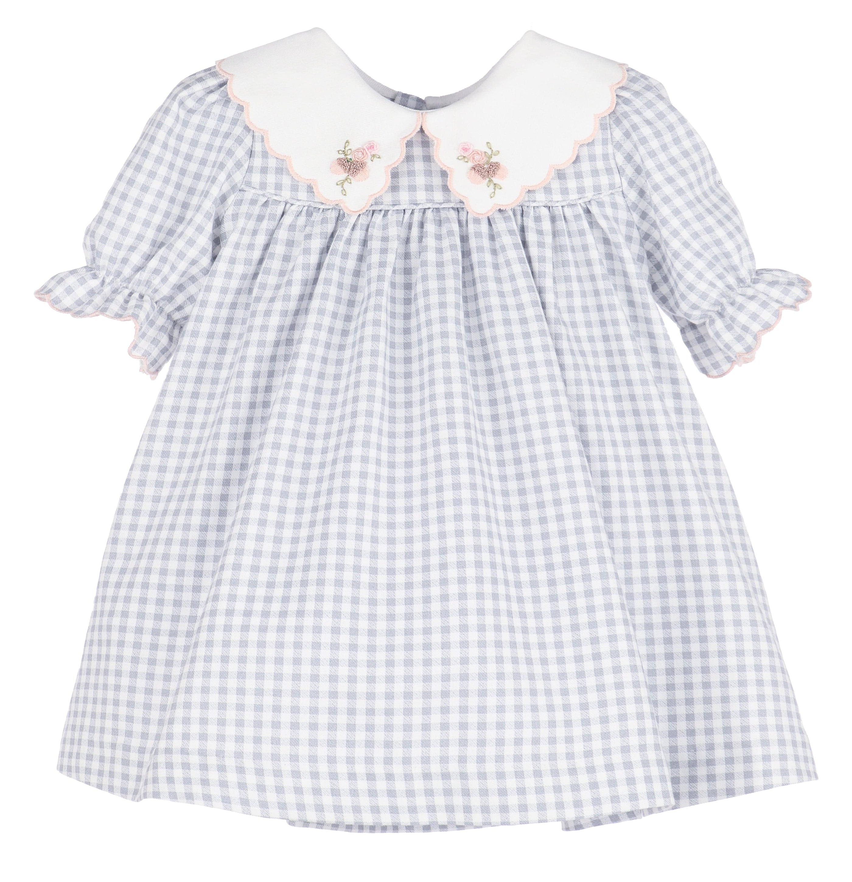 Casero & Associates Acorn Miller Dress, Blue - Little Miss Muffin Children & Home