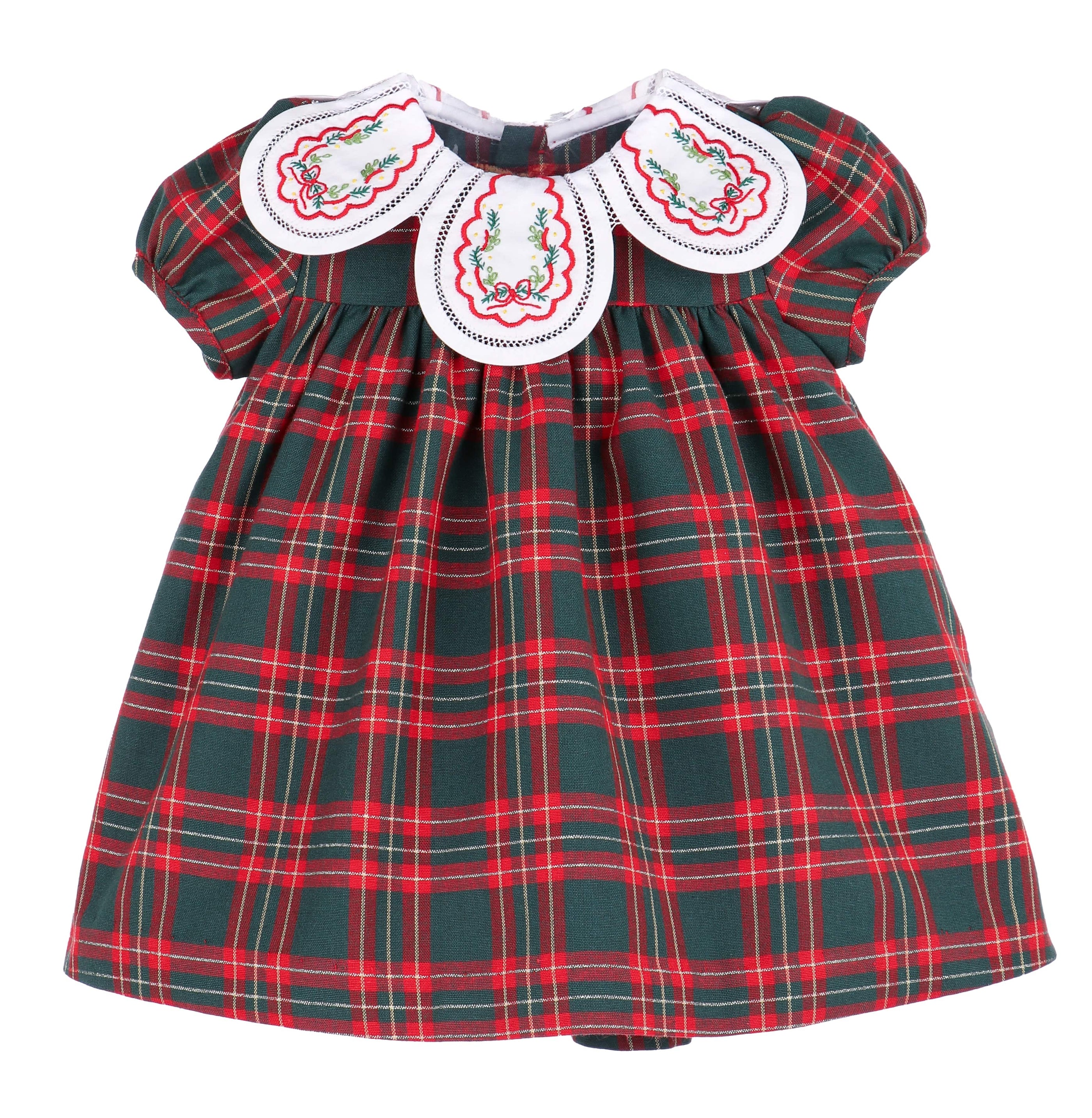 Holiday Plaid Petal Float, Red/Green Holiday Plaid Petal Float, Red/Green