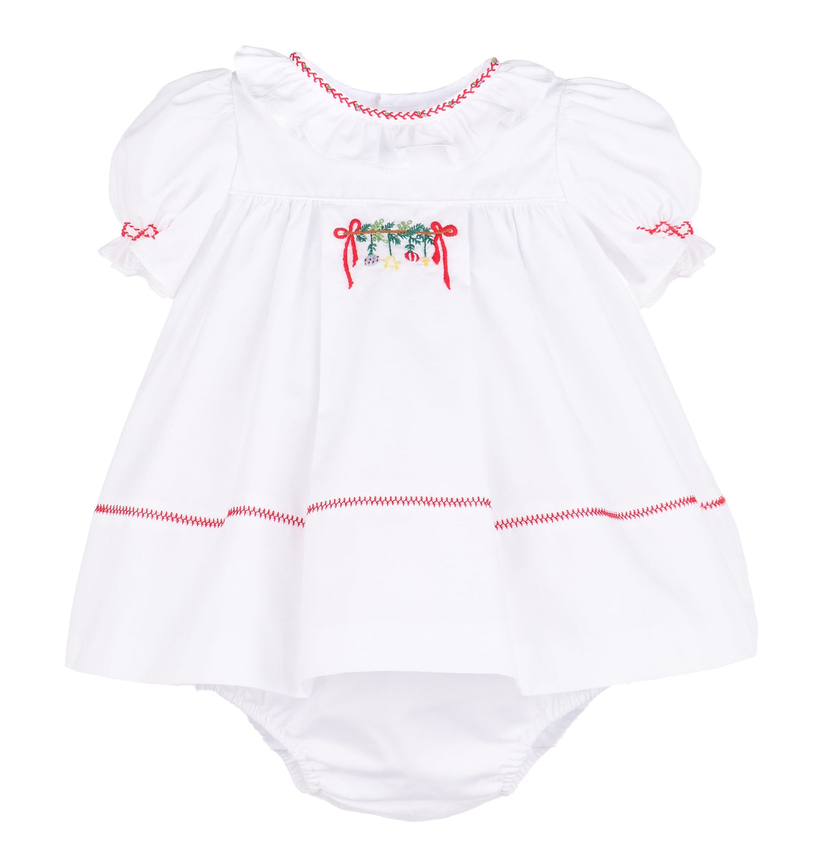 Casero & Associates The Merrymaker Dress, Red - Little Miss Muffin Children & Home