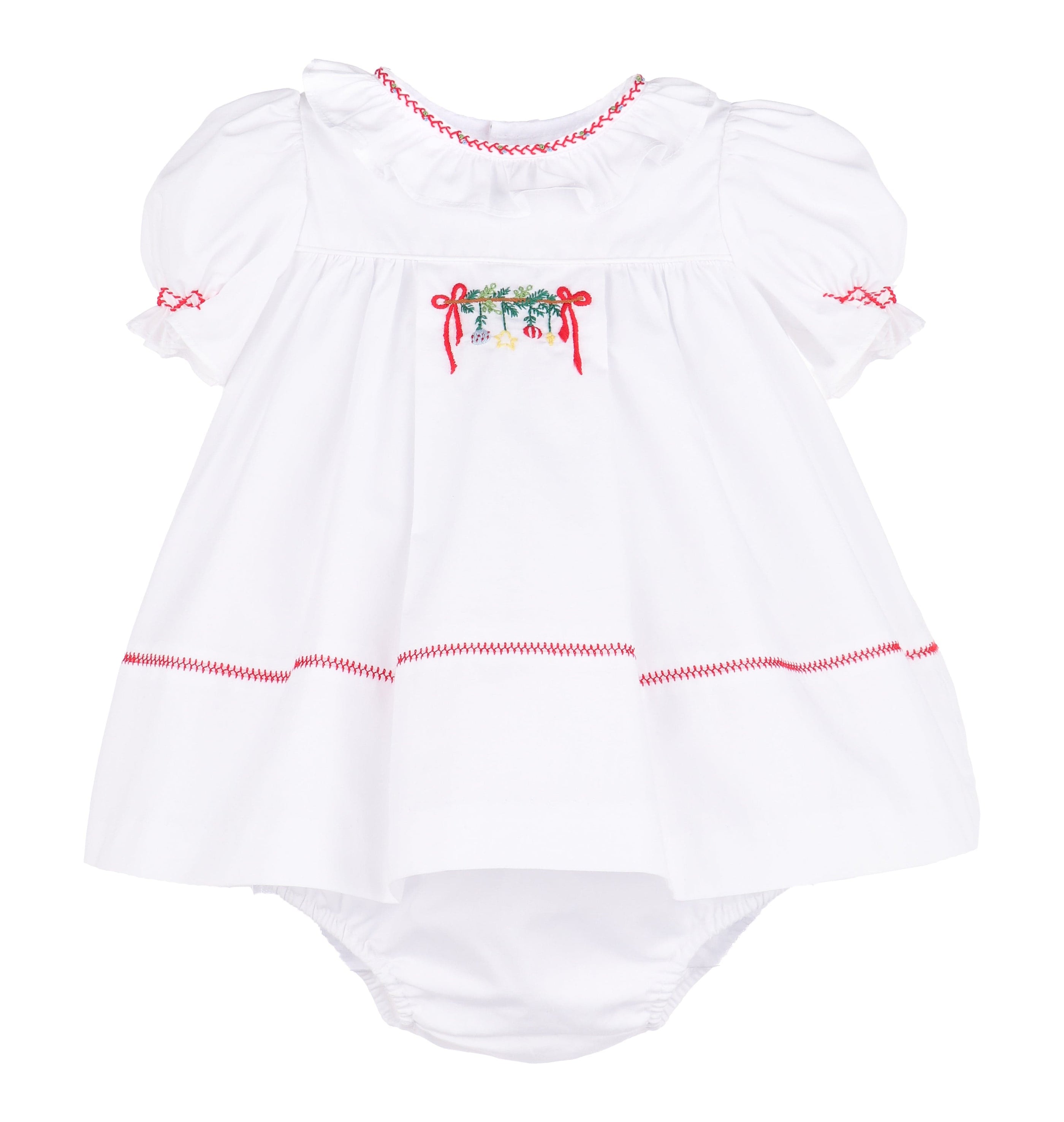 Casero & Associates The Merrymaker Dress, Red - Little Miss Muffin Children & Home