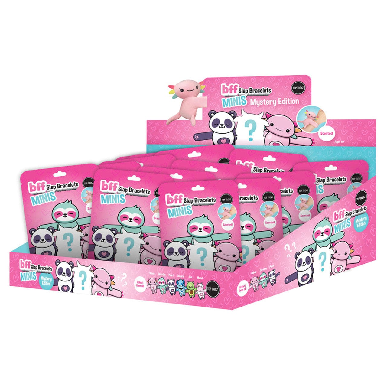 Top Trenz Top Trenz Mini BFF Plush Slap Bracelet Blind Bag - Little Miss Muffin Children & Home