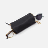 Hobo Spark Double Eyeglass Case In Pebbled Leather