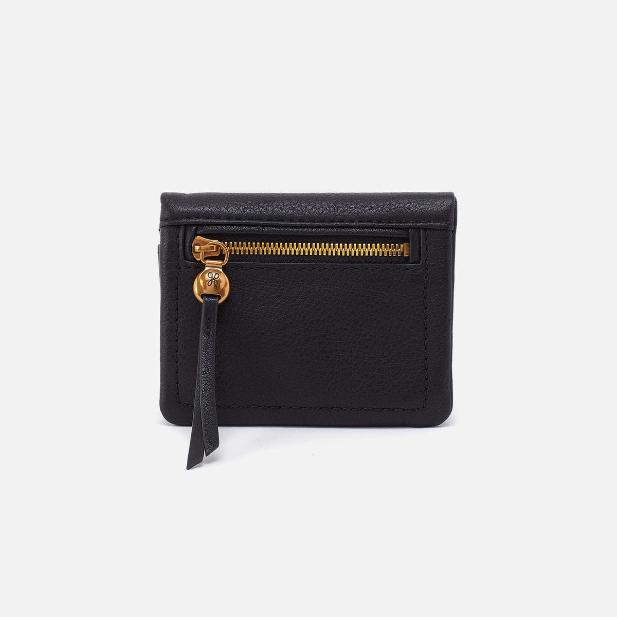 Hobo Lumen Mini Wallet in Pebbled Leather - Black - Little Miss Muffin Children & Home