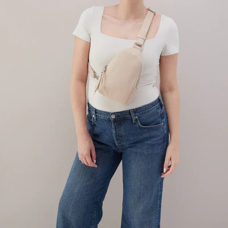 Fern Sling in Pebbled Leather