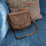 Hobo Hobo Fern Foldover Messenger In Pebbled Leather - Little Miss Muffin Children & Home