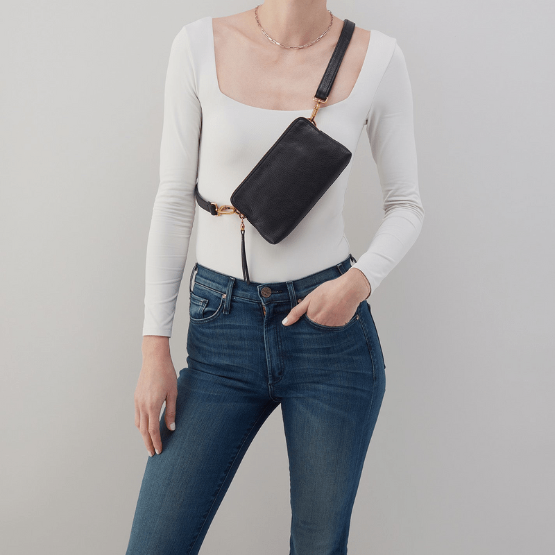 Hobo Hobo Fern Slim Belt Bag in Pebbled Leather - Little Miss Muffin Children & Home