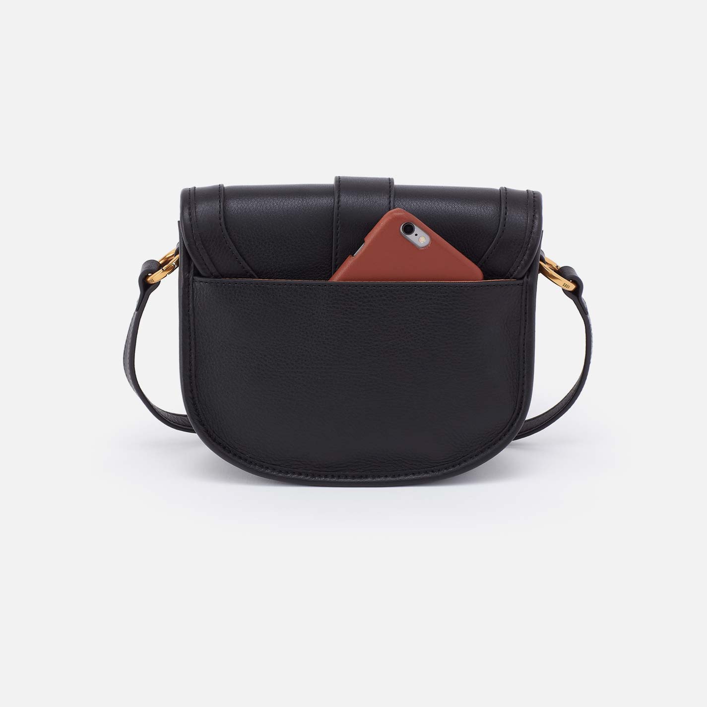 Hobo Kiva Small Crossbody in Pebbled Leather, Black - Little Miss Muffin Children & Home