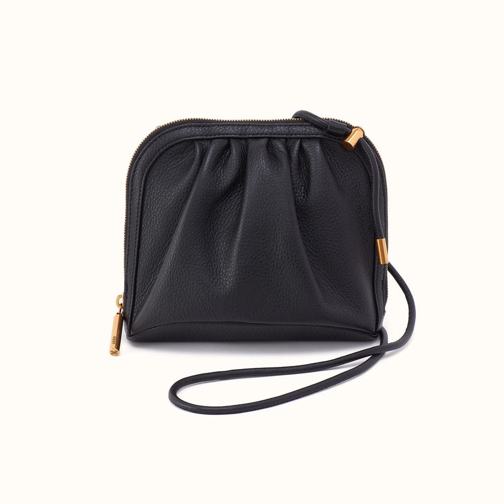 Isabelle Crossbody Pebbled Leather - Black
