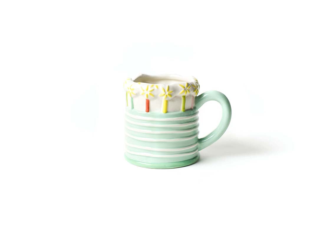 Coton Colors Company Coton Colors Company Sparkle Cake Shaped Mug - Little Miss Muffin Children & Home