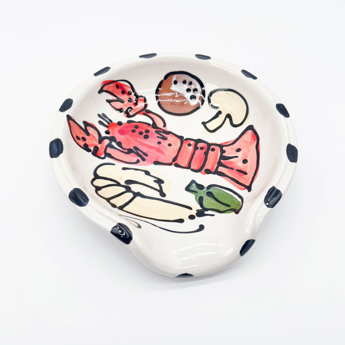 Magnolia Creative Co Crawfish Spoon Rest, alternate view
