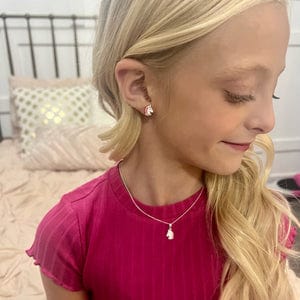 Cherished Moments Cherished Moments Sterling Silver Girls Stardust Unicorn Earrings - Little Miss Muffin Children & Home