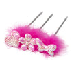 Pink Poppy Fluffy Sequin Pen - Little Miss Muffin Children & Home