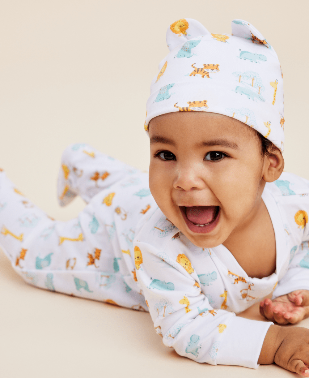 Kissy Kissy Kissy Kissy Hat Safari Style Print - Little Miss Muffin Children & Home