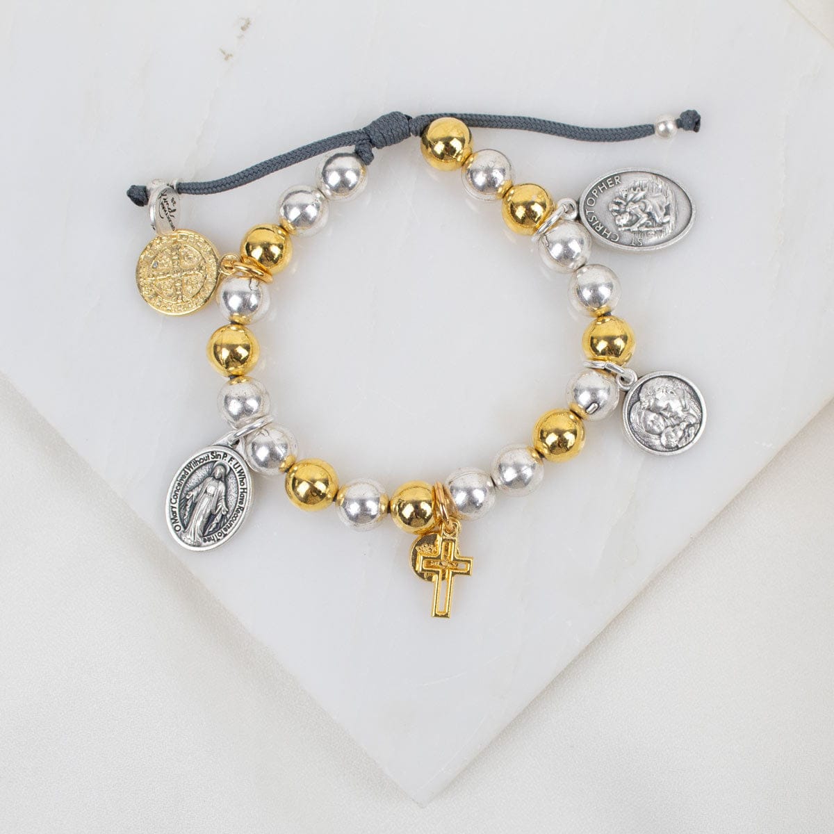 Saints & Heroes Charm Bracelet