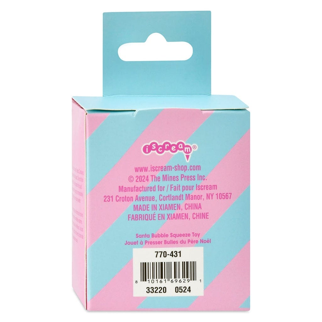 iScream iScream Santa Bubble Squeeze Toy - Little Miss Muffin Children & Home