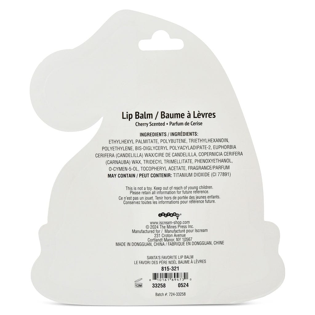 iScream iScream Santa's Favorite Lip Balm - Little Miss Muffin Children & Home