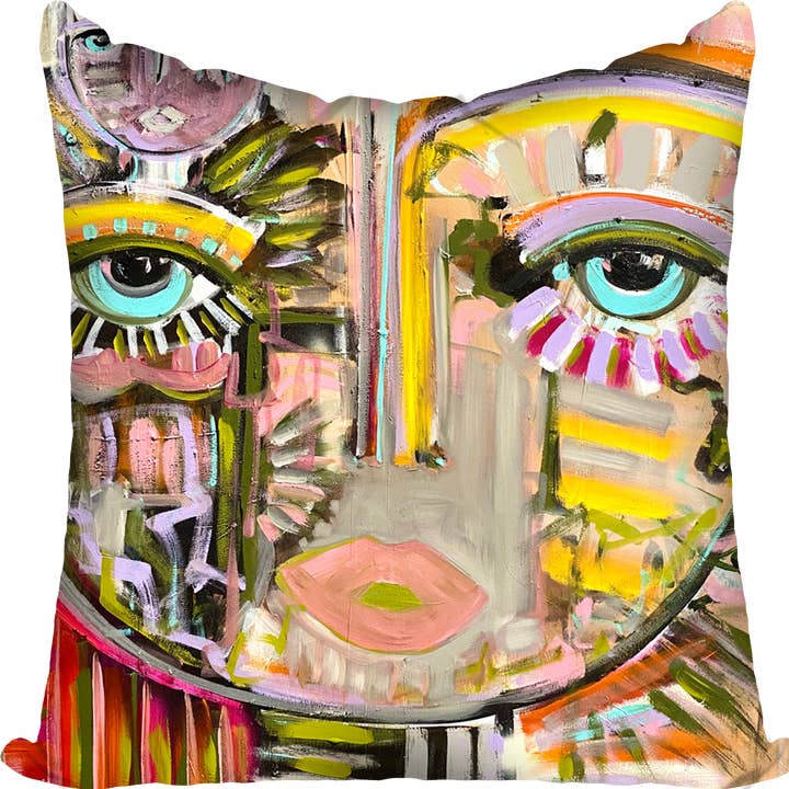 Sentinel Chica Velvet Pillow