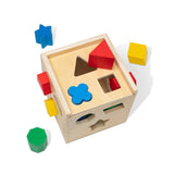 Melissa & Doug Melissa & Doug Shape Sorting Cube Classic Toy - Little Miss Muffin Children & Home