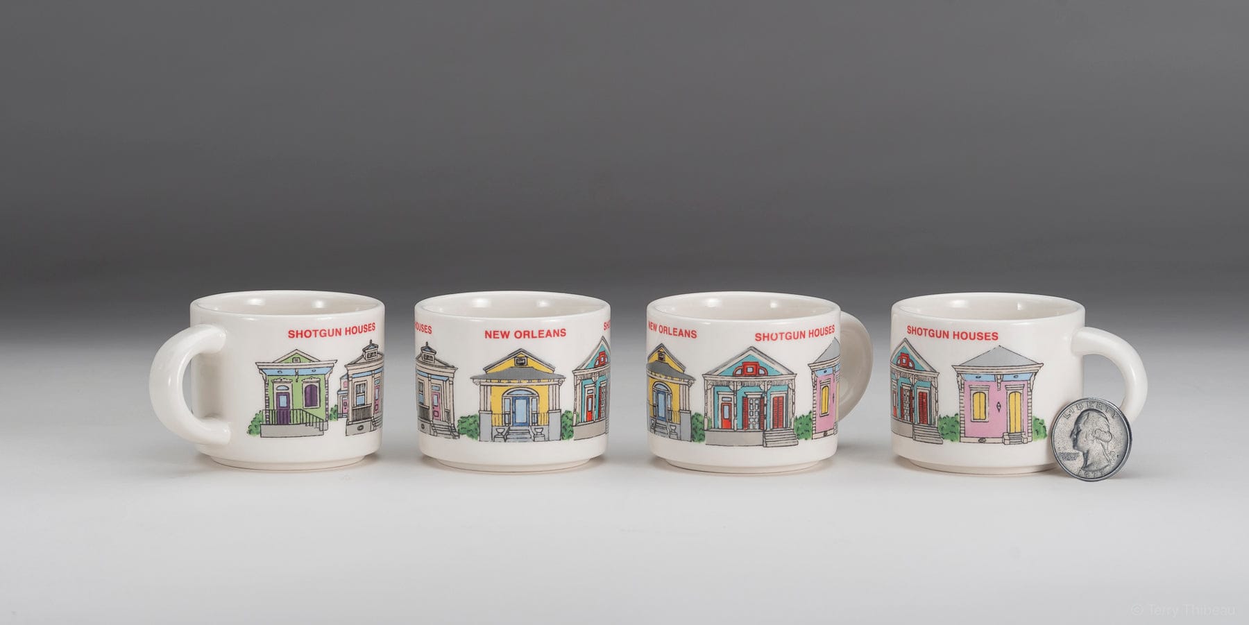 Shotgun Houses Espresso Cup