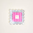 Silver Glitter Little Moments Scalloped Acrylic Frame