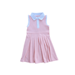 Sleeveless Polo Serena Tennis Dress in Bubblegum