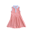 Sleeveless Polo Serena Tennis Dress in Peach