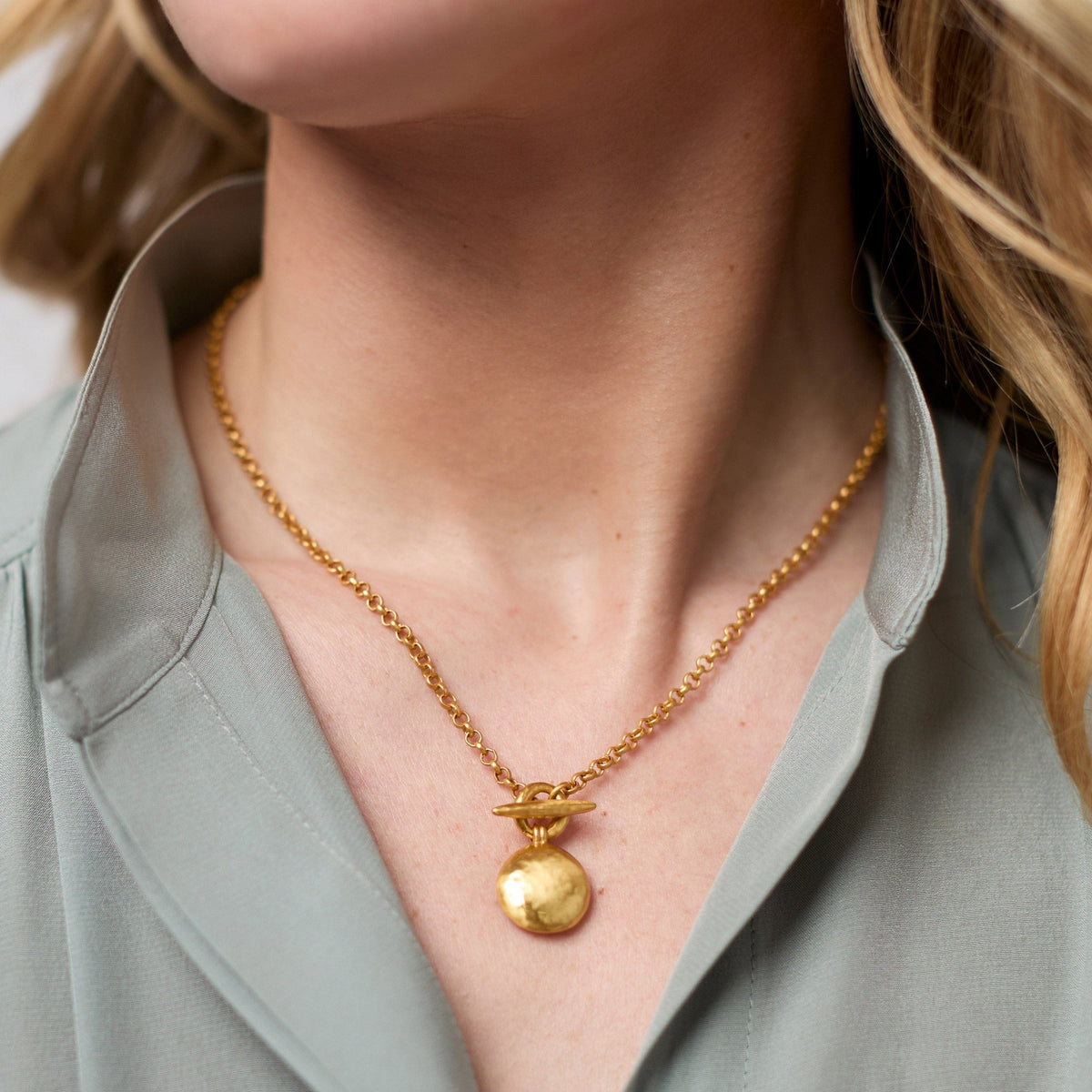 Gold Solara Delicate Necklace