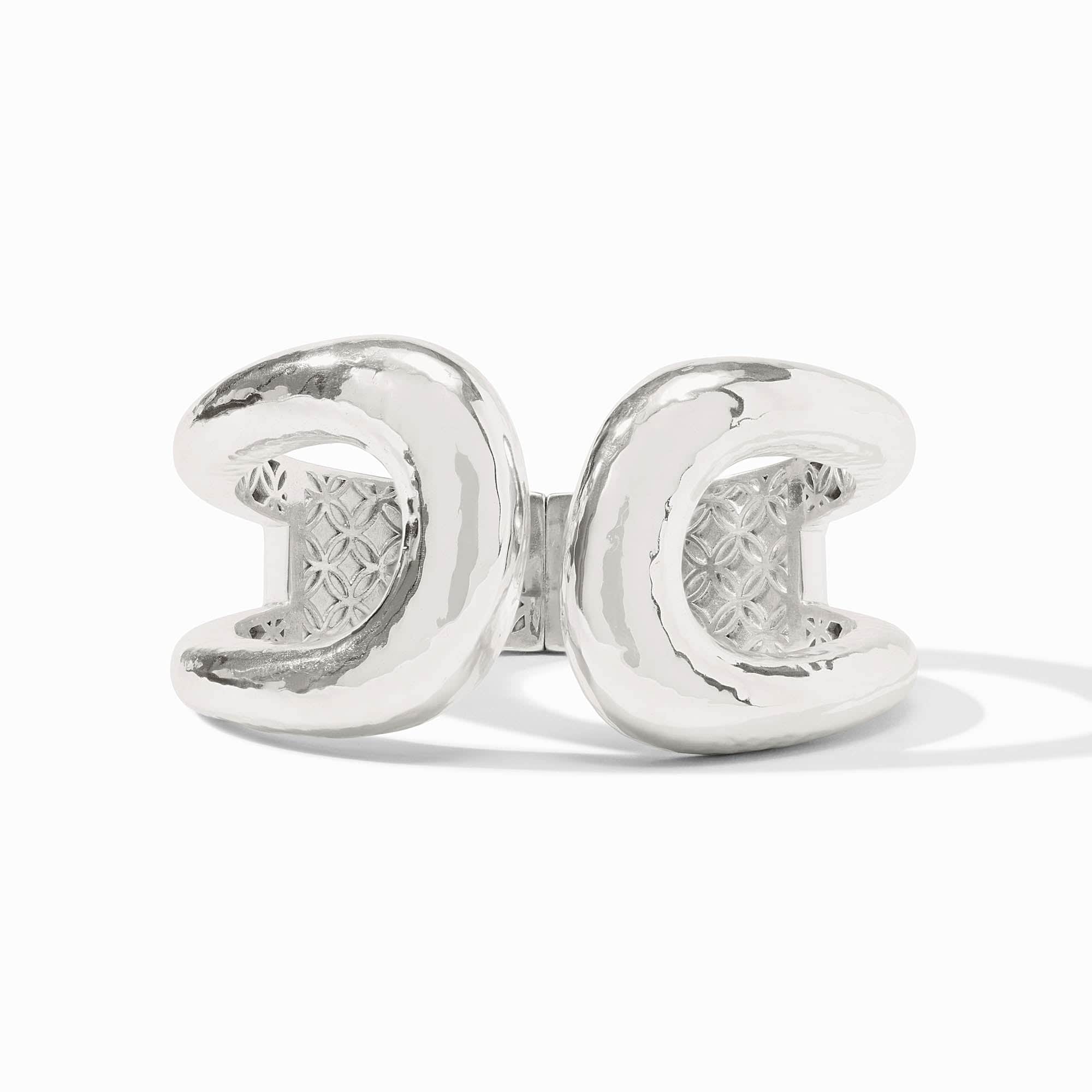 Solara Silver Cuff Bracelet