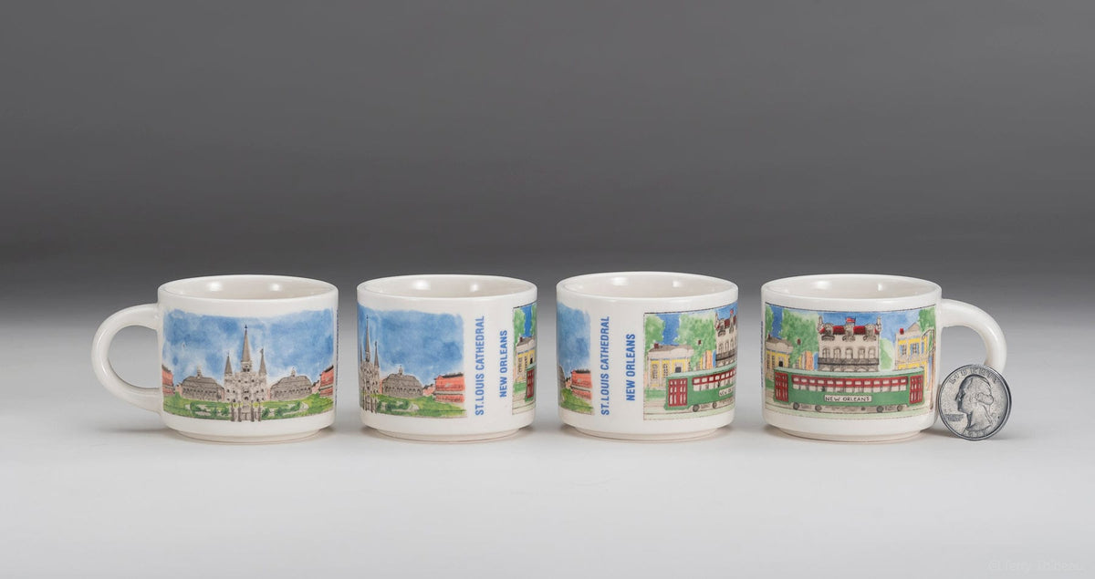 St Louis Cathedral Espresso Cup