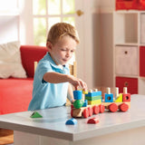 Melissa & Doug Melissa & Doug Stacking Train Toddler Toy - Little Miss Muffin Children & Home