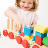 Melissa & Doug Melissa & Doug Stacking Train Toddler Toy - Little Miss Muffin Children & Home