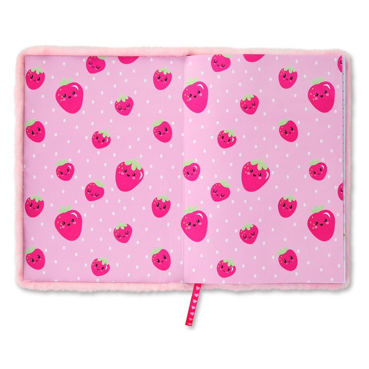 iScream iScream Strawberry Love Furry Journal - Little Miss Muffin Children & Home