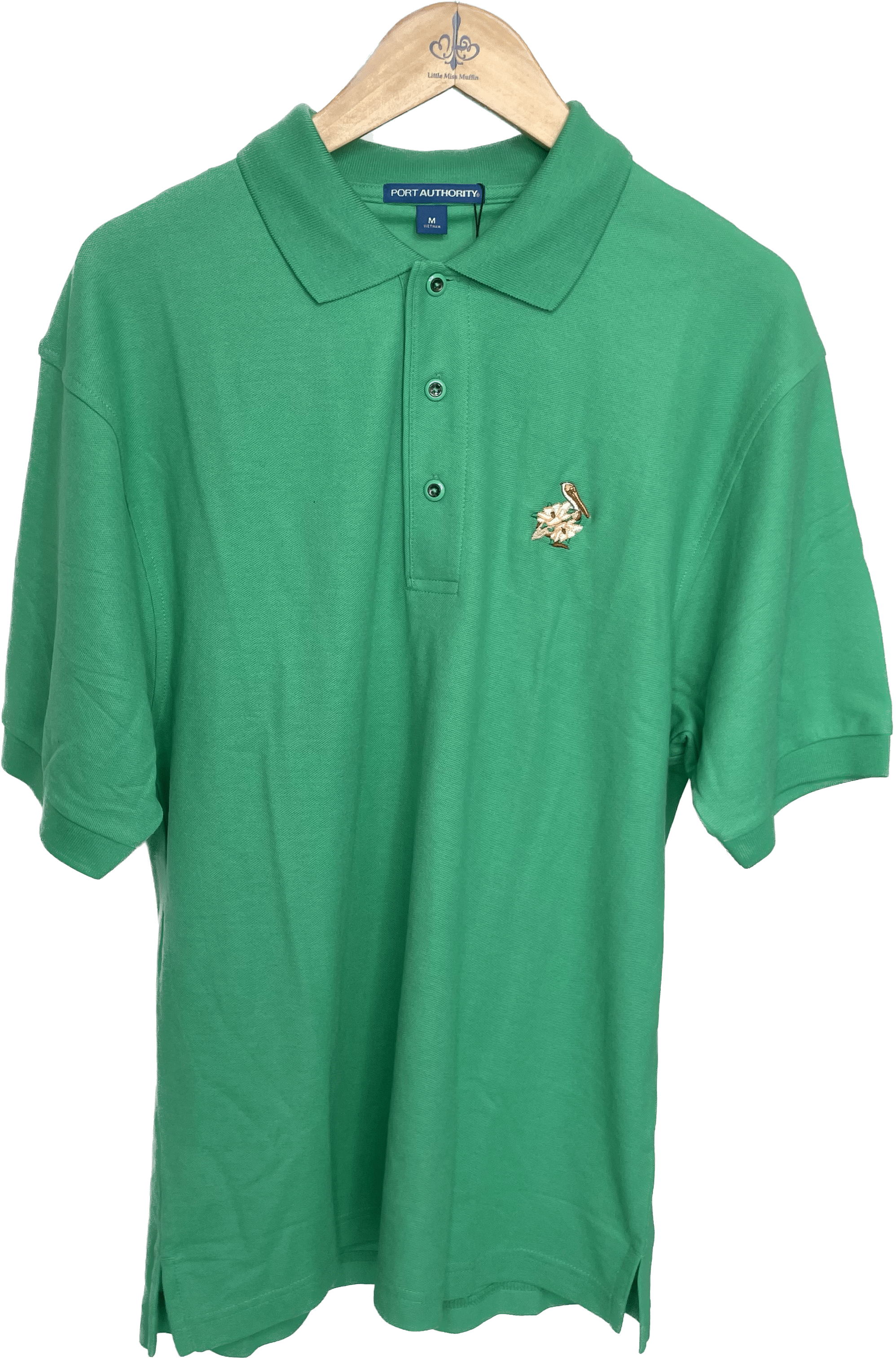 Whereable Art Whereable Art Pelican With Magnolia Polo - Little Miss Muffin Children & Home