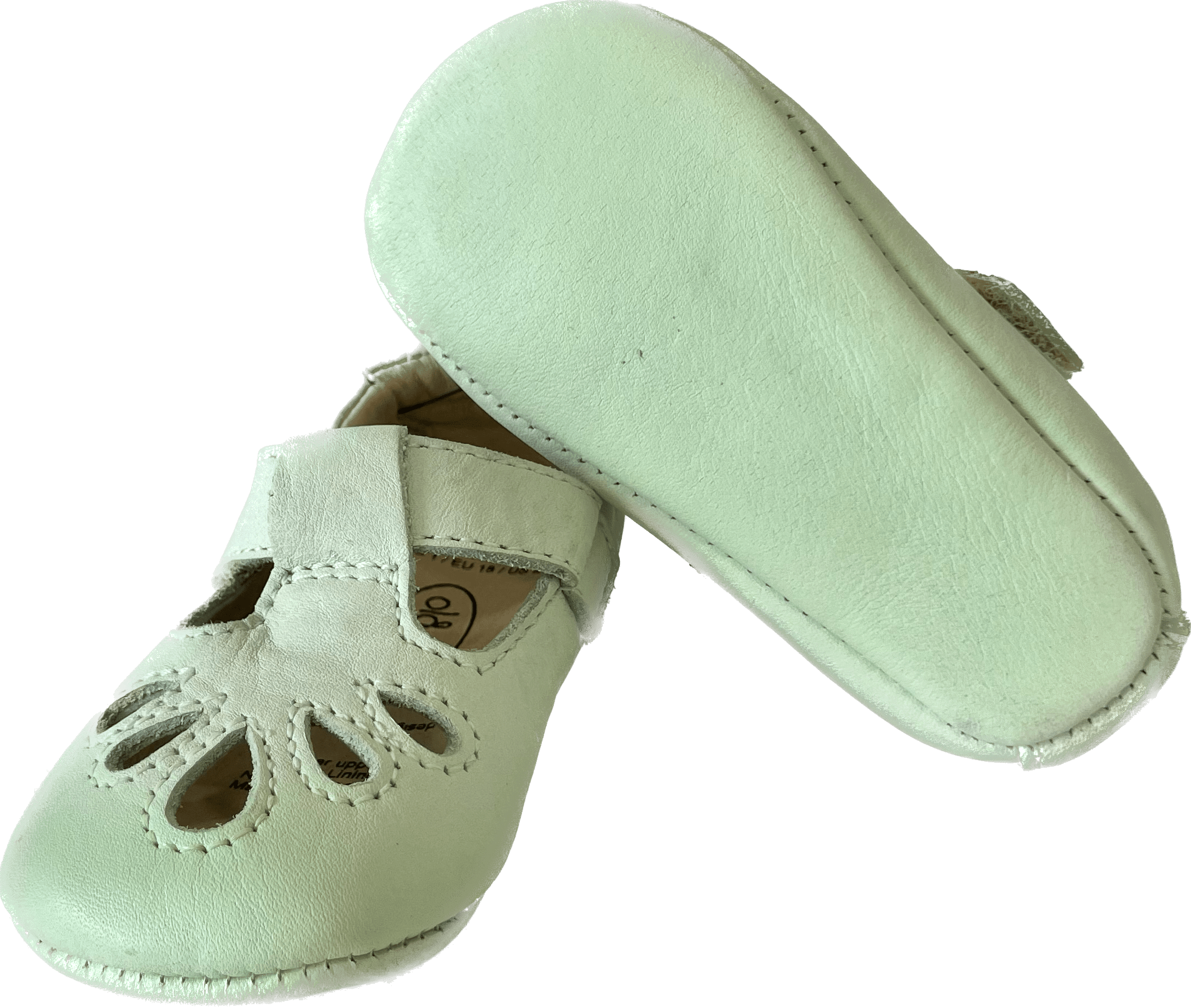 Old Soles Inc Old Soles T-Petal Glass Green Leather Shoes - Little Miss Muffin Children & Home