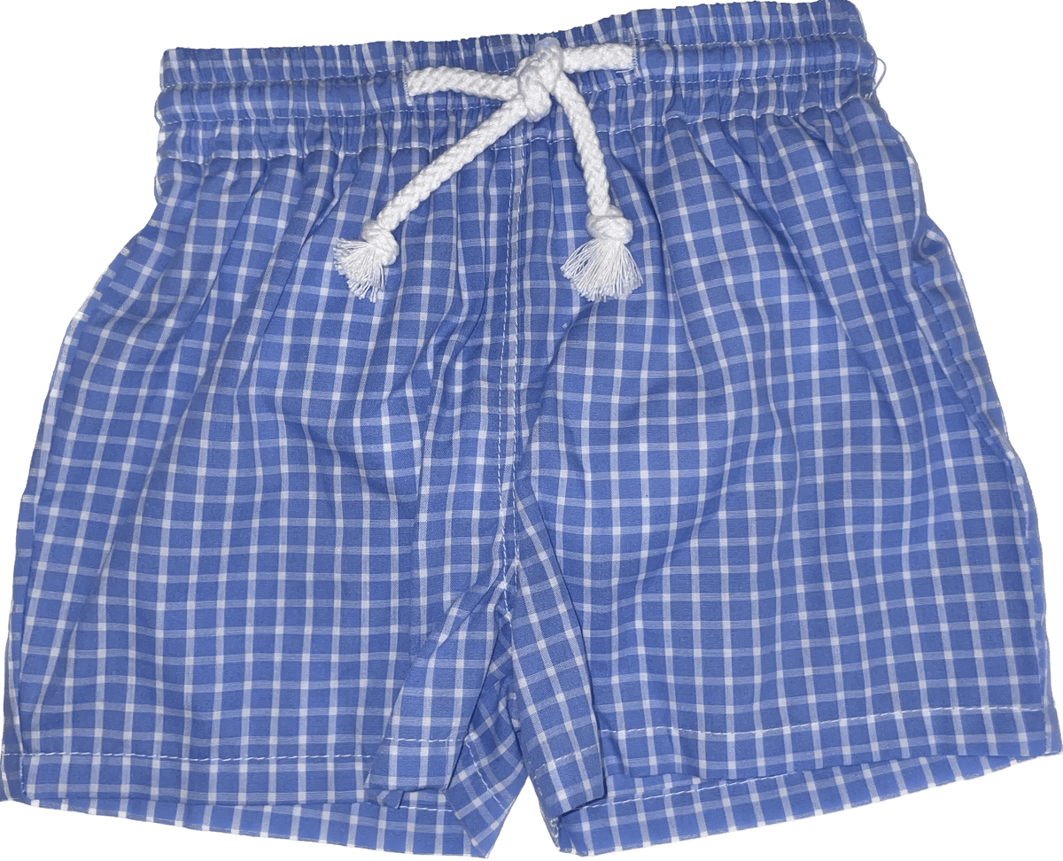 Vive La Fete Vive La Fete Windowpane Boy Swimtrunks - Little Miss Muffin Children & Home