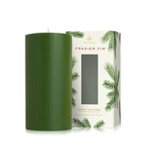 Thymes Frasier Fir Pillar Candle, Large 3"x6"