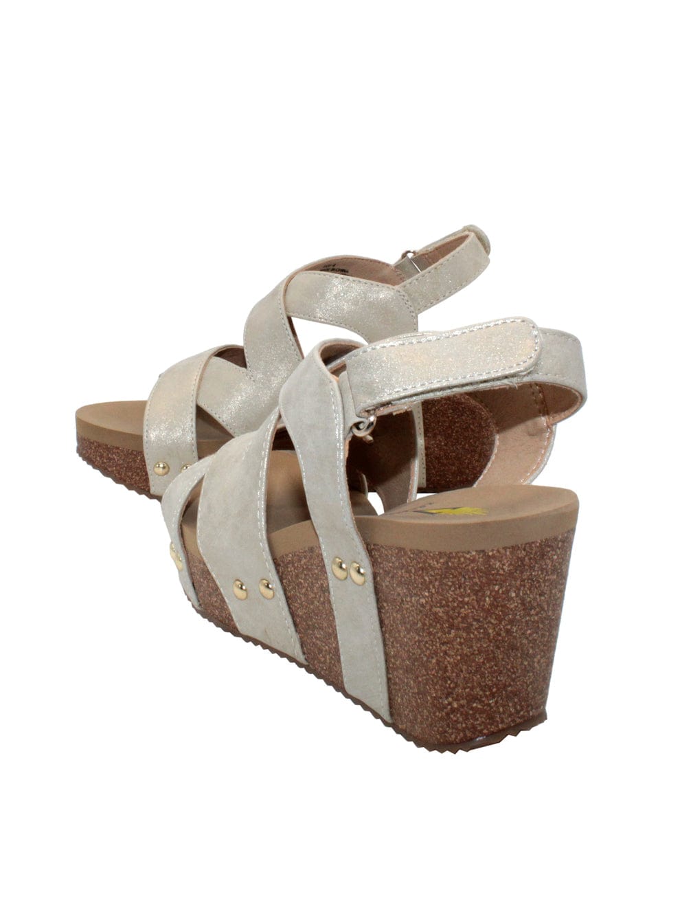 Volatile Volatile Tory Double Criss Cross Wedge Sandals - Little Miss Muffin Children & Home