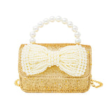 Zomi Gems Zomi Gems Glitter Pearl Handle Bow Bag - Little Miss Muffin Children & Home