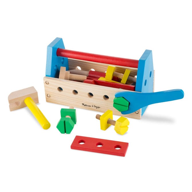 Melissa & Doug Melissa & Doug Take-Along Tool Kit Wooden Toy - Little Miss Muffin Children & Home