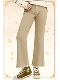 La Miel Soft Washed All Season Stretchy Pants in Tan