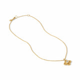 Julie Vos Malta Theodora Delicate Necklace, Cubic Zirconia