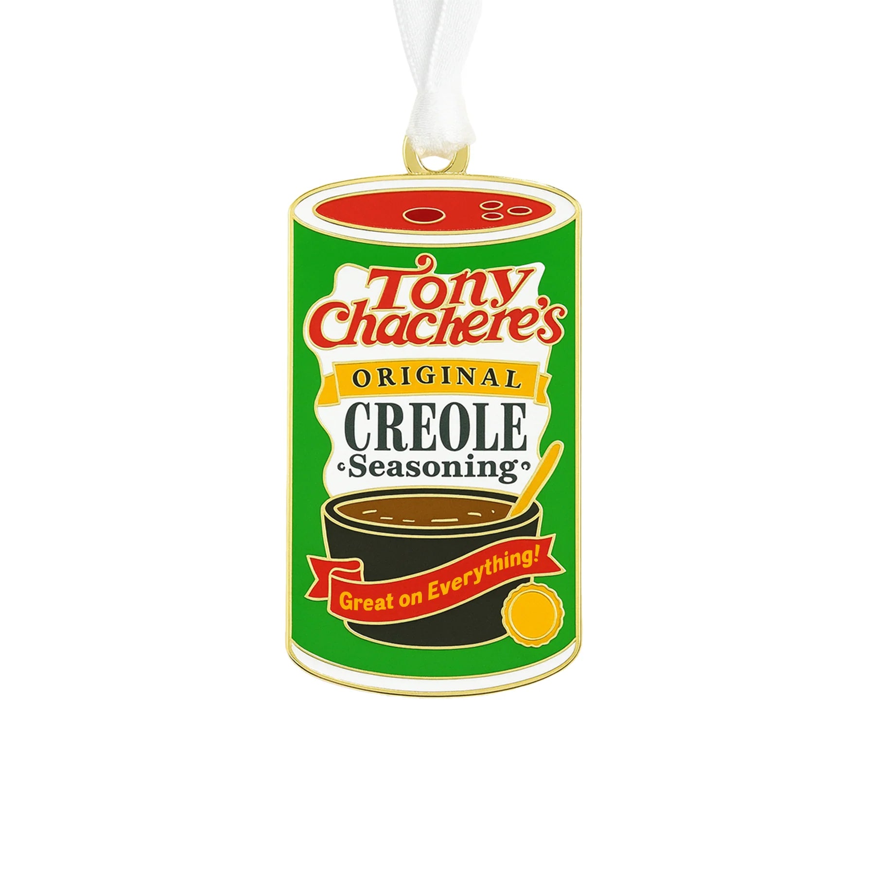 Tony cacheres New Orleans enamel ornament 