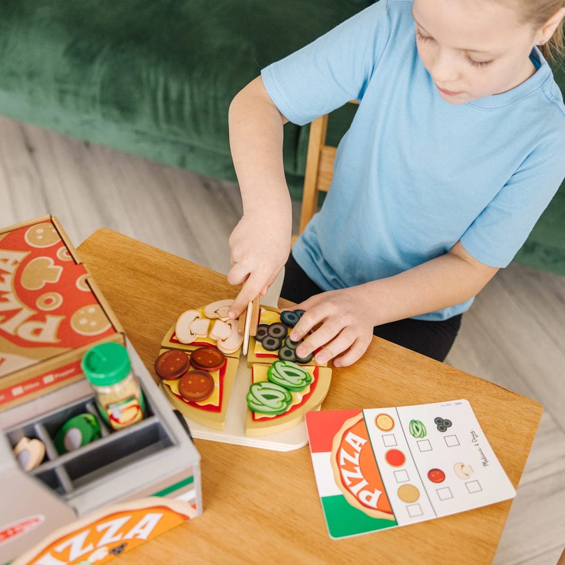 Melissa & Doug Melissa & Doug Top & Bake Pizza Counter - Little Miss Muffin Children & Home