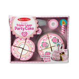 Melissa & Doug Melissa & Doug Triple-Layer Party Cake - Little Miss Muffin Children & Home