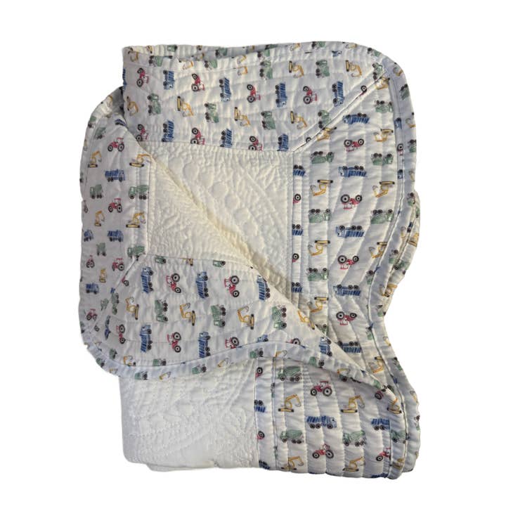 Trucks Print Heirloom Quilt