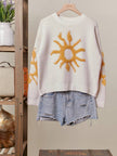 Tufted Sun Cozy Knit Sweater