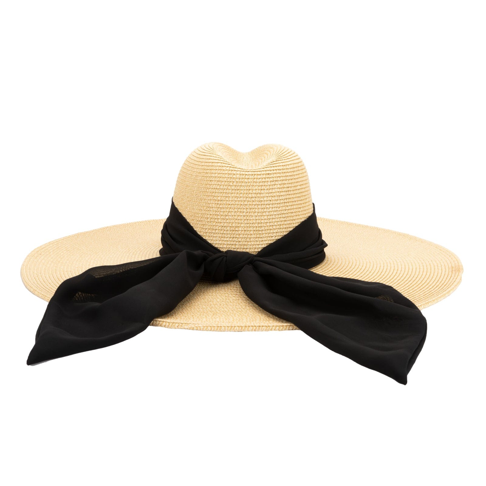 Boardwalk Ultrabraid Pinch Crown Wide Brim Sun Hat with Printed Fabric Band