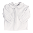 Bailey Boys Boy's Piped Long Sleeve Shirt in White - Little Miss Muffin Children & Home