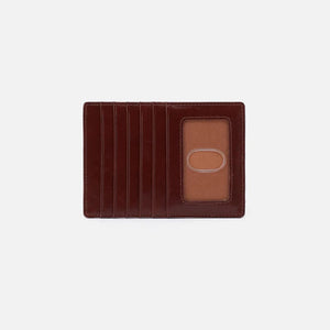 Hobo Euro Slide Card Case in Chocolate